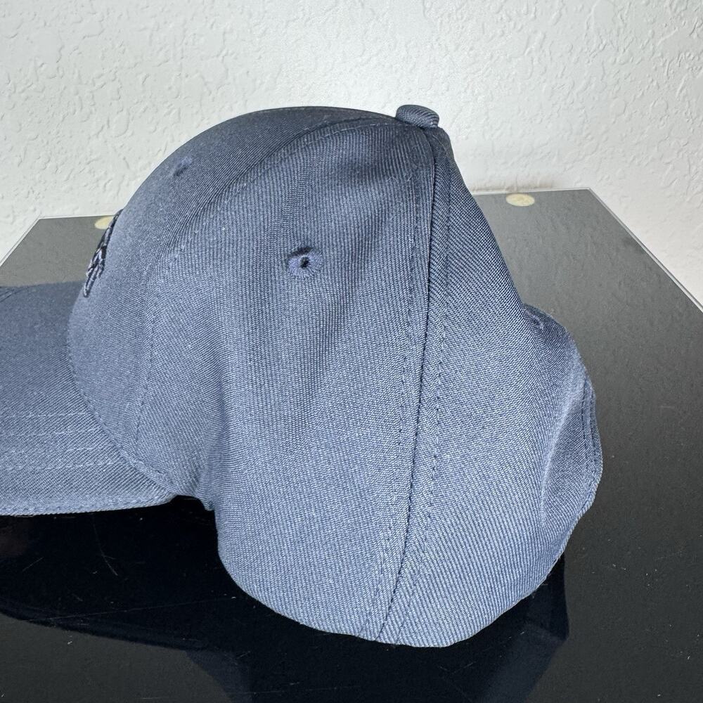 Breguet Hat Cap Dark Navy Blue Mens Strapback Embroidered Quiet Luxury - Picture 12 of 13